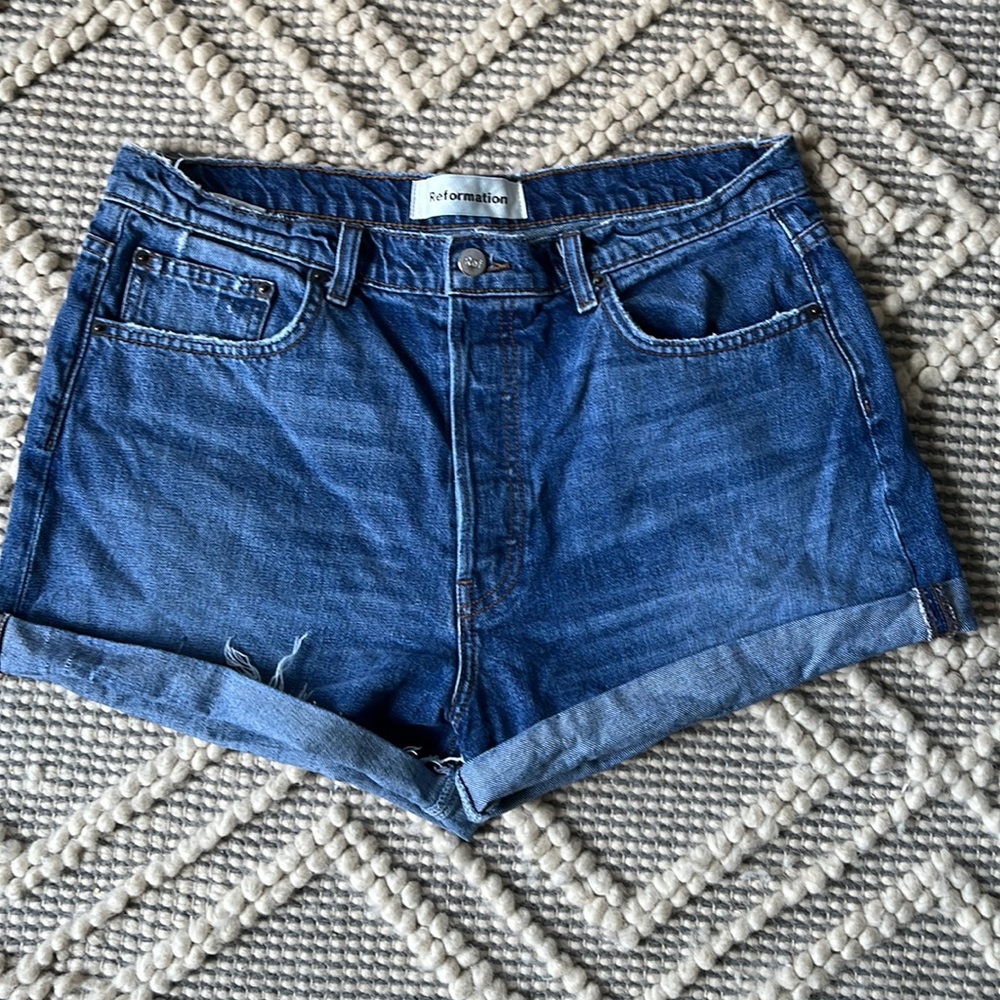 Reformation Lola high rise